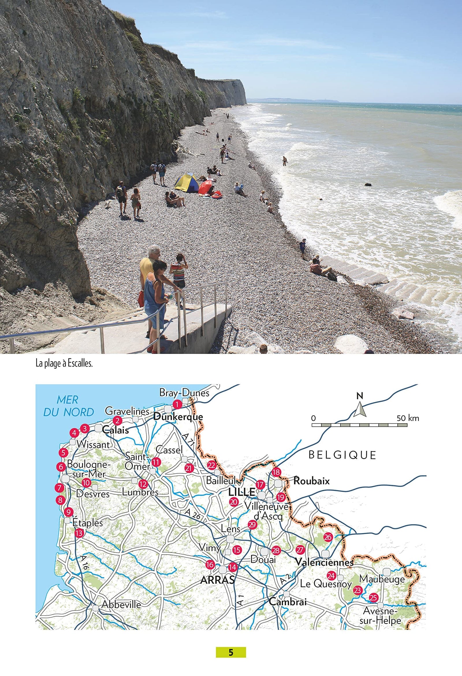 Guide de balades - Nord-Pas-de-Calais, Côte d'Opale - Balades en famille | Glénat - P'tit Crapahut guide de randonnée Glénat