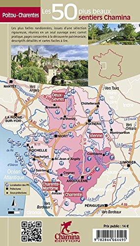 Guide de balades - Poitou-Charentes - 50 sentiers à pied | Chamina guide de randonnée Chamina 