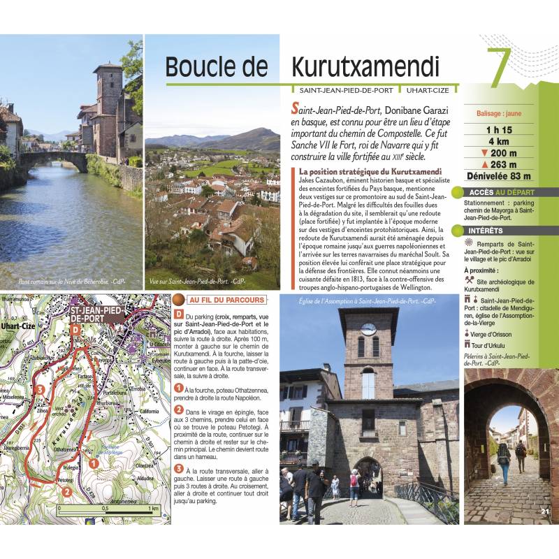 Guide de balades - Villages et nature - Pays Basque et Béarn | Chamina guide de randonnée Chamina 