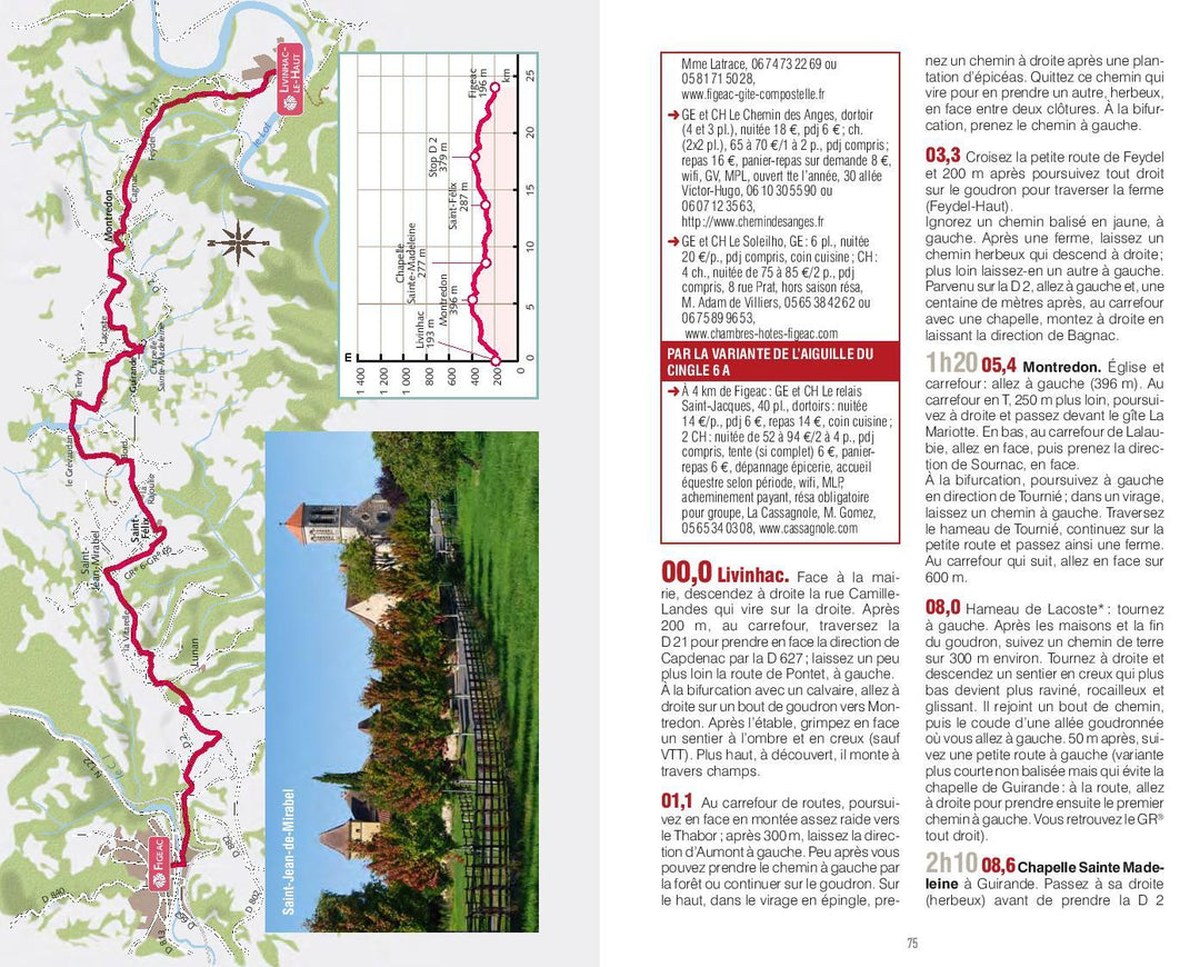Guide de poche - Compostelle, du Puy aux Pyrénées | Rando Editions guide de randonnée Rando Editions 