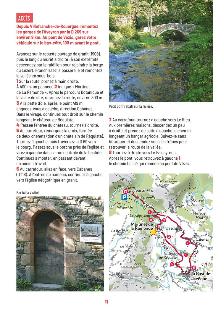 Guide de promenades - Aveyron | Rando Editions - Les Sentiers d'Emilie guide de randonnée Rando Editions 