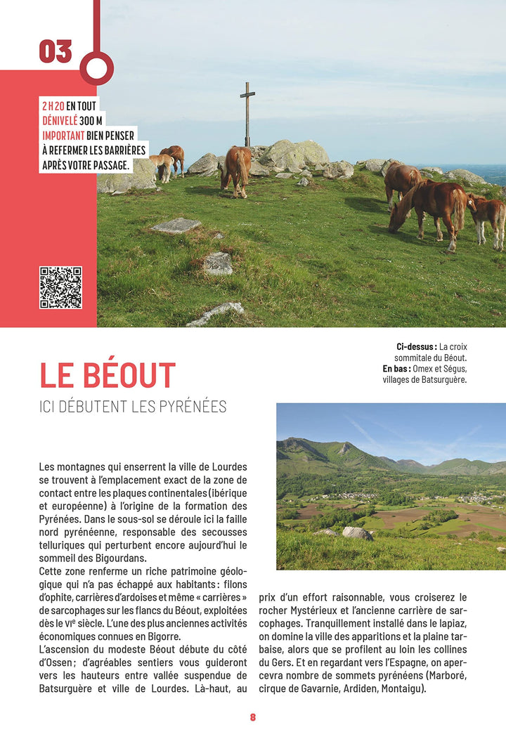 Guide de promenades - Hautes-Pyrénées, vol.1 (Lourdes-Gavarnie) | Rando Editions - Les Sentiers d'Emilie guide petit format Rando Editions 