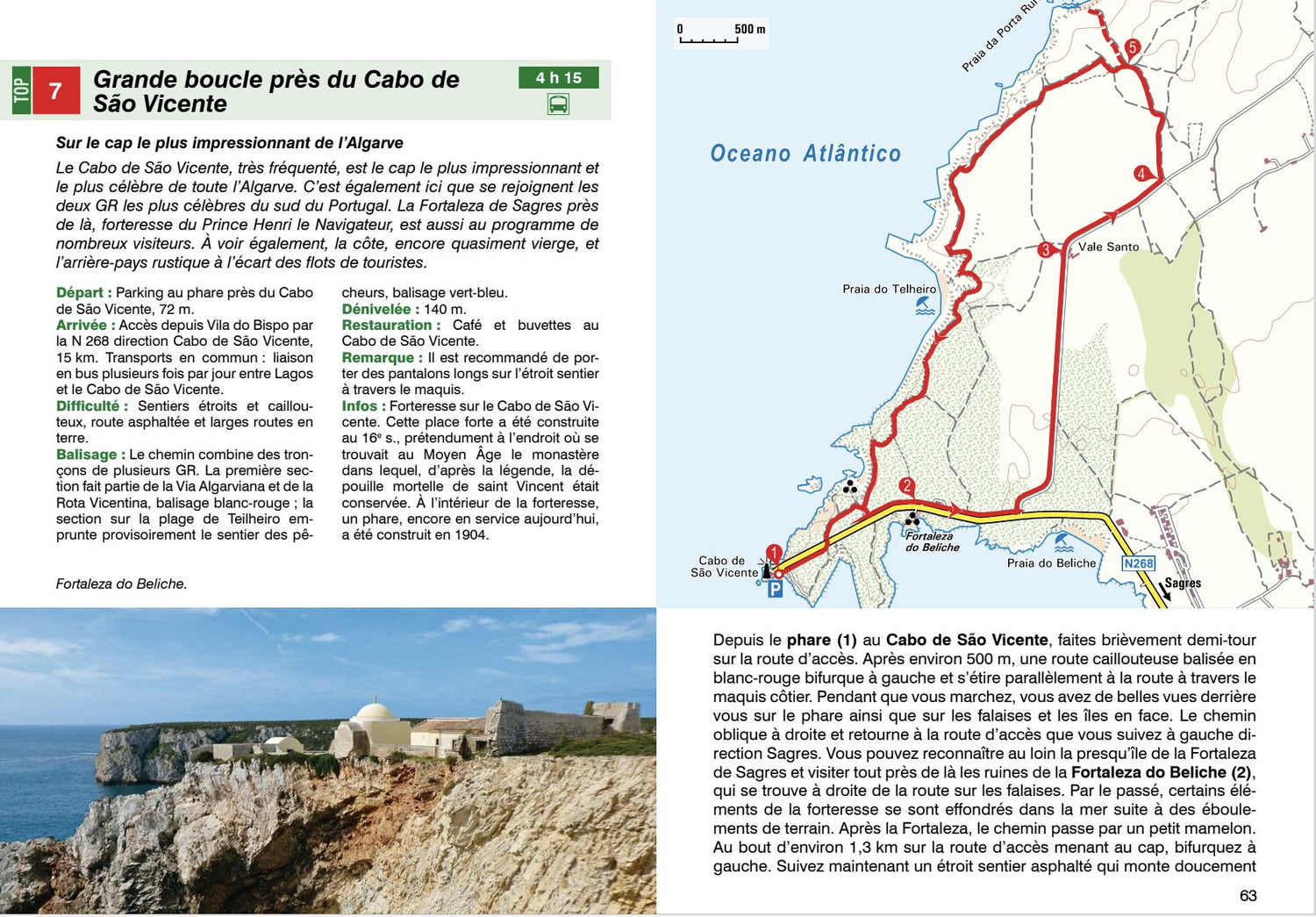 Guide de randonnée - Algarve | Rother guide de randonnée Rother 