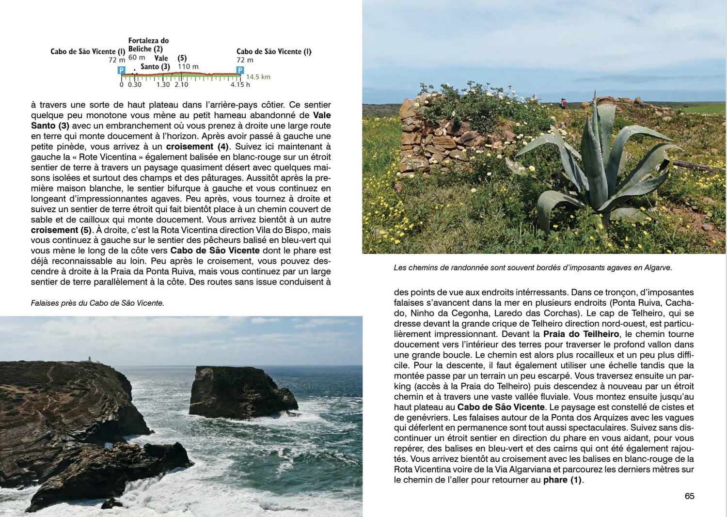 Guide de randonnée - Algarve | Rother guide de randonnée Rother 