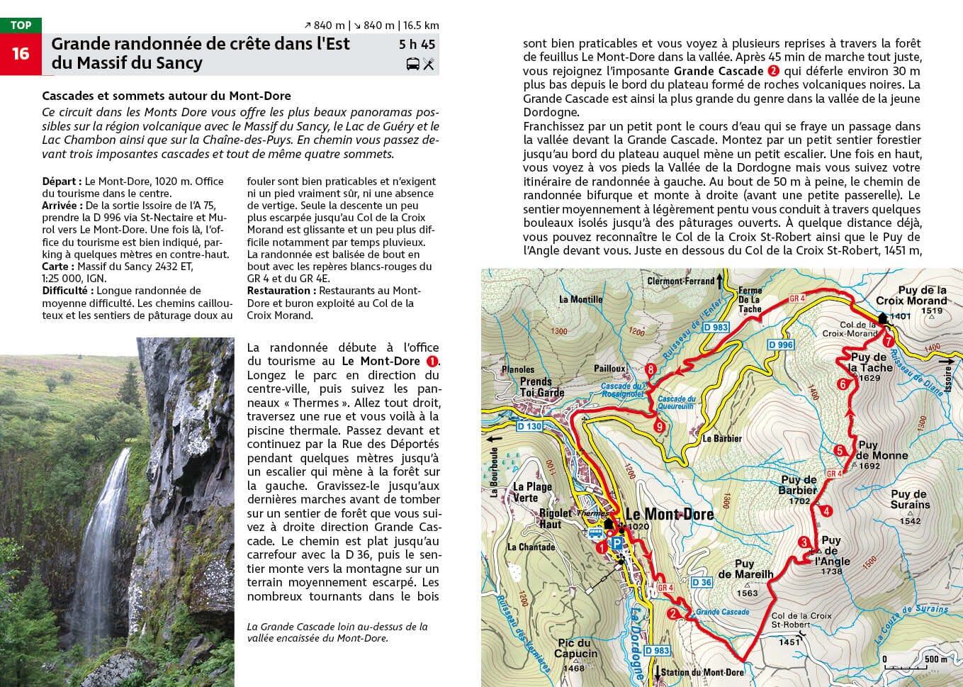 Guide de randonnée - Auvergne | Rother guide de randonnée Rother