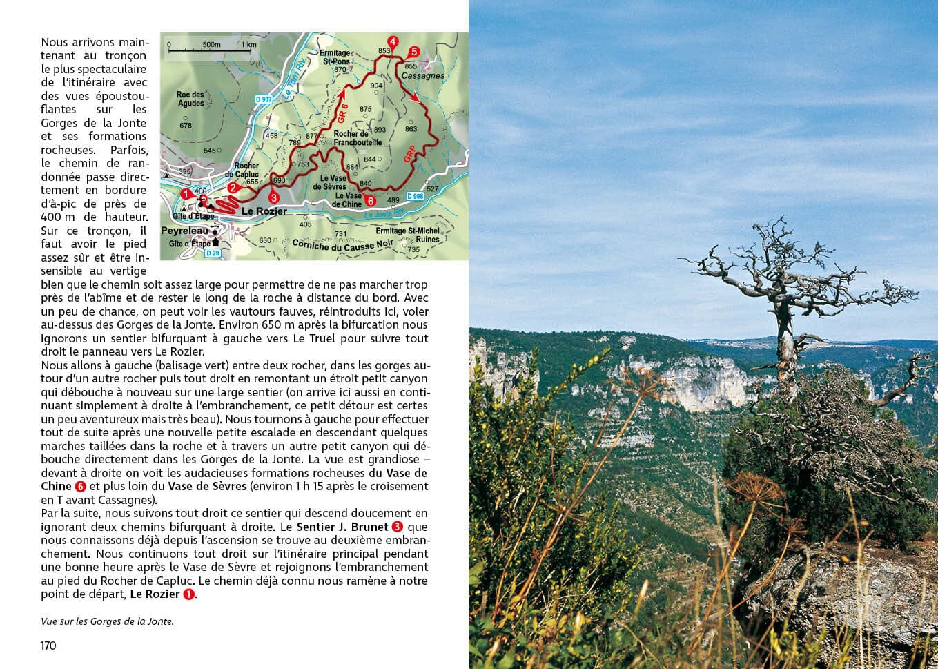 Guide de randonnée - Cévennes & Ardèche | Rother guide de randonnée Rother
