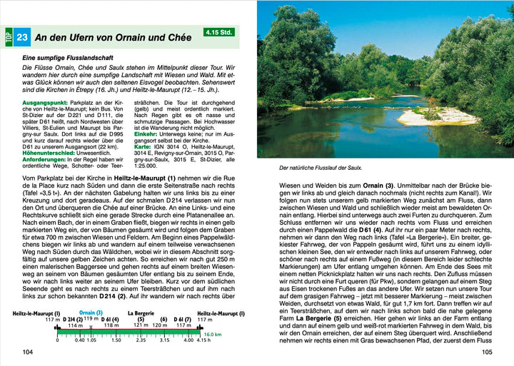 Guide de randonnée - Champagne-Ardennes | Rother guide de randonnée Rother 