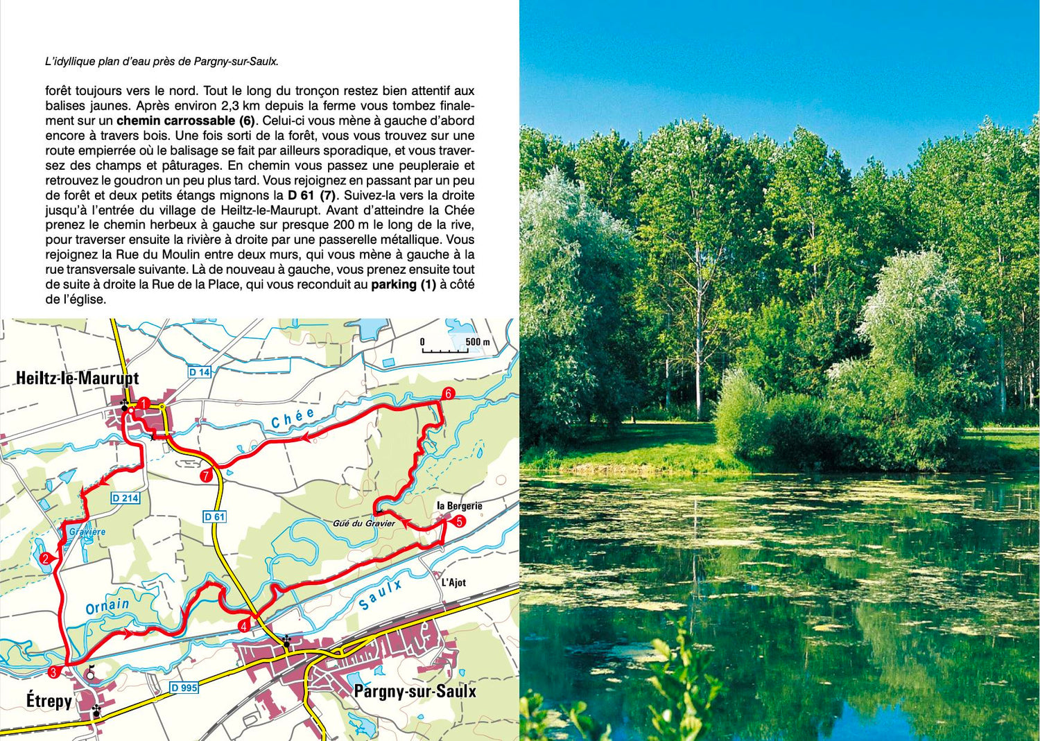 Guide de randonnée - Champagne-Ardennes | Rother guide de randonnée Rother 