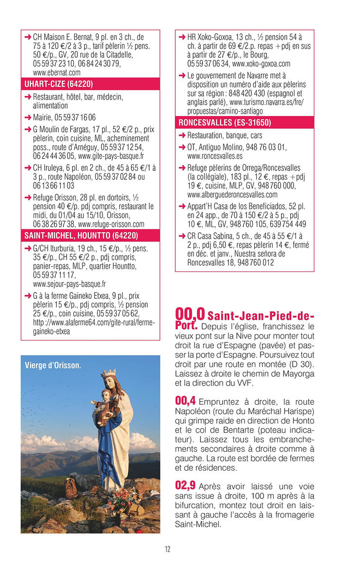 Guide de randonnée - Compostelle en poche : Camino Francès | Glénat guide petit format Glénat 