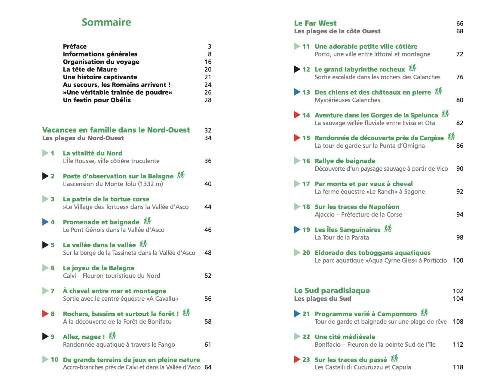 Guide de randonnée - Corse : Vacances actives en famille | Rother guide de randonnée Rother 