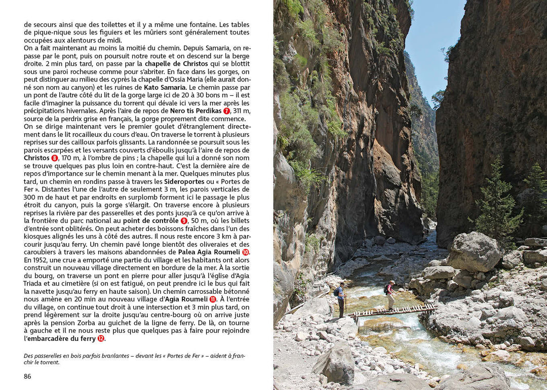 Guide de randonnée - Crète | Rother guide de conversation Rother 