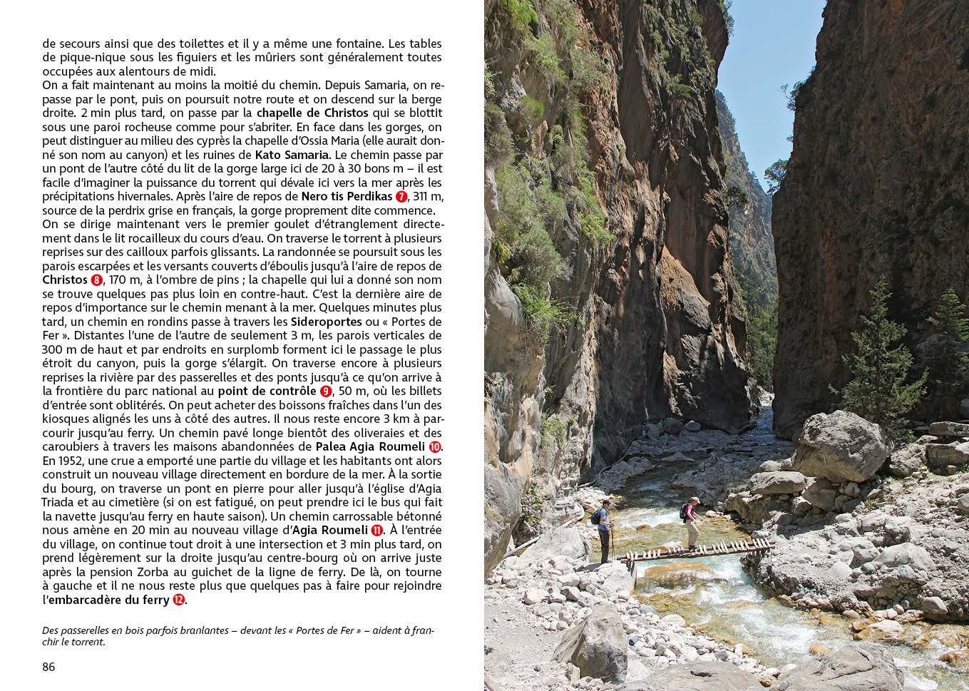 Guide de randonnée - Crète | Rother guide de randonnée Rother