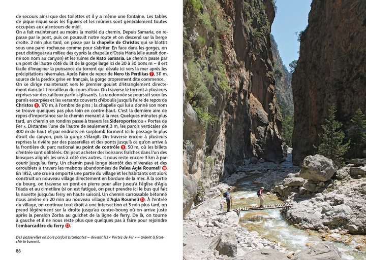Guide de randonnée - Crète | Rother guide de conversation Rother 