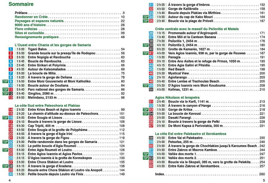 Guide de randonnée - Crète | Rother guide de conversation Rother 
