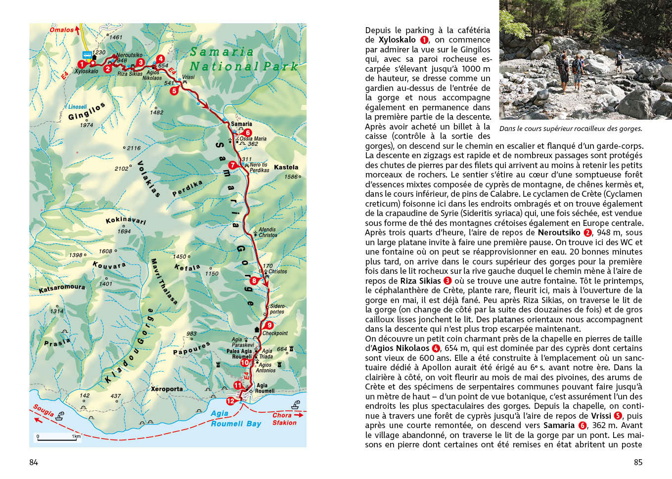 Guide de randonnée - Crète | Rother guide de randonnée Rother