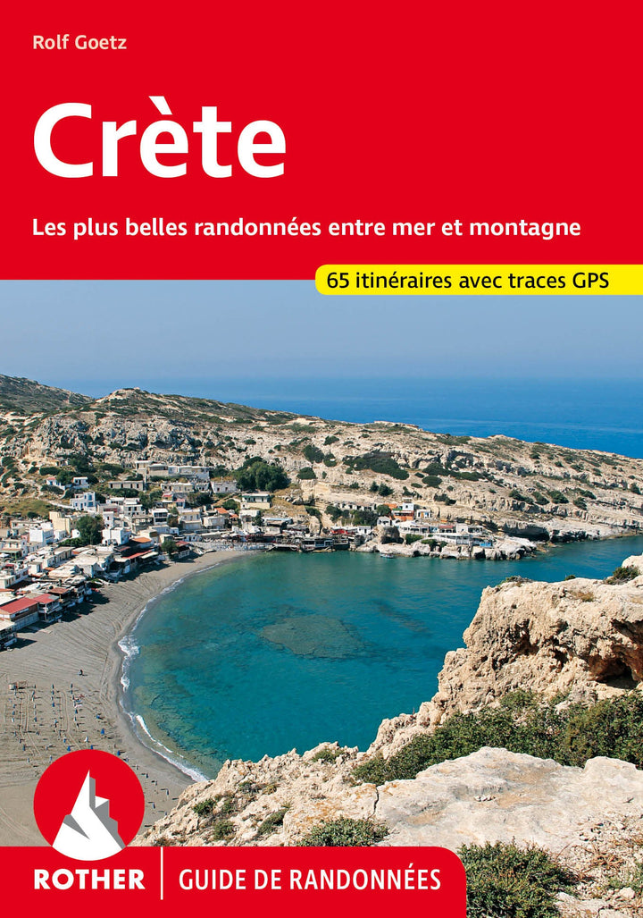 Guide de randonnée - Crète | Rother guide de conversation Rother 