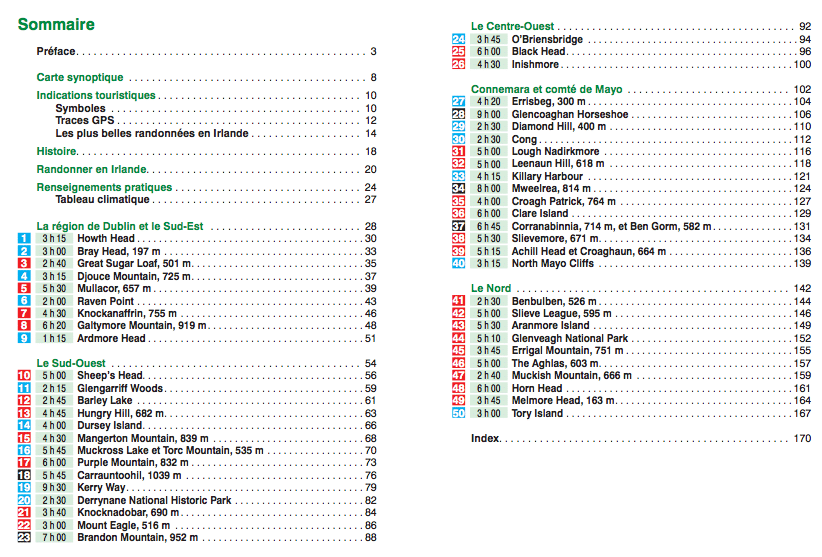 Guide de randonnée - Irlande, avec l'Irlande du Nord | Rother guide de randonnée Rother