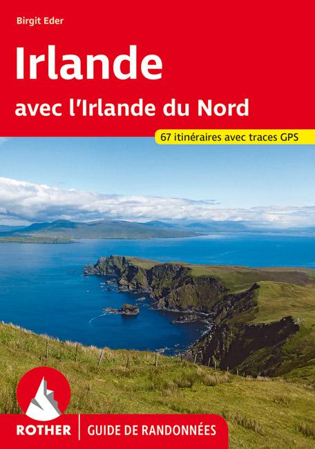 Guide de randonnée de l'Irlande | Rother guide de randonnée Rother 