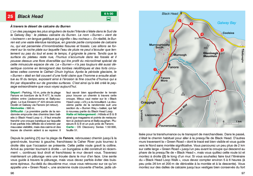 Guide de Randonnée de l'Irlande | Rother - La Compagnie des Cartes