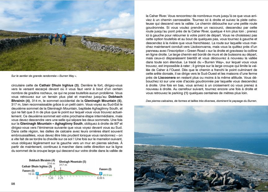 Guide de randonnée - Irlande, avec l'Irlande du Nord | Rother guide de randonnée Rother