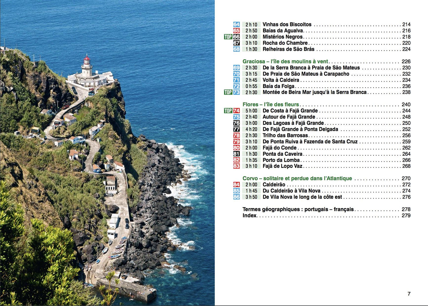 Guide de randonnée - Açores | Rother guide de randonnée Rother