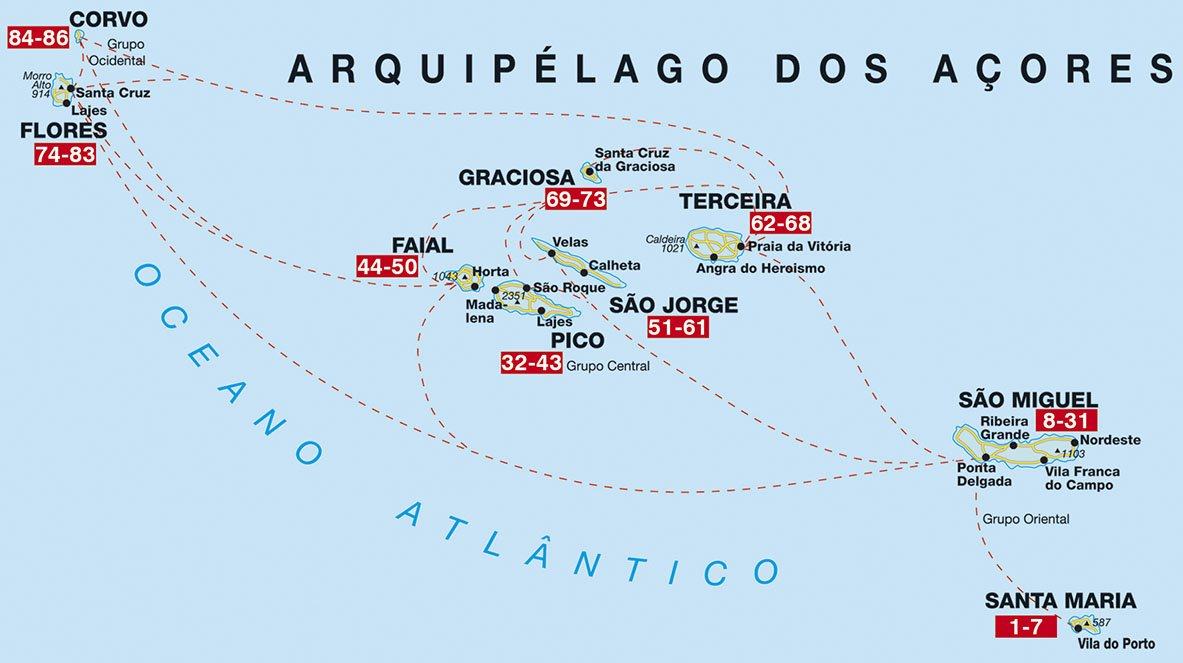 Guide de randonnée - Açores | Rother guide de randonnée Rother