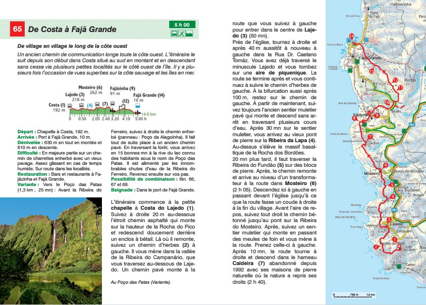 Guide de randonnée - Açores | Rother guide de randonnée Rother