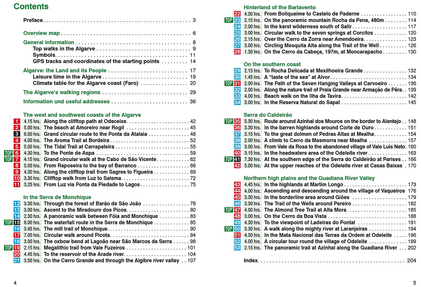 Guide de randonnée (en anglais) - Algarve | Rother guide de randonnée Rother 
