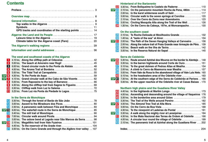Guide de randonnée (en anglais) - Algarve | Rother guide de randonnée Rother 