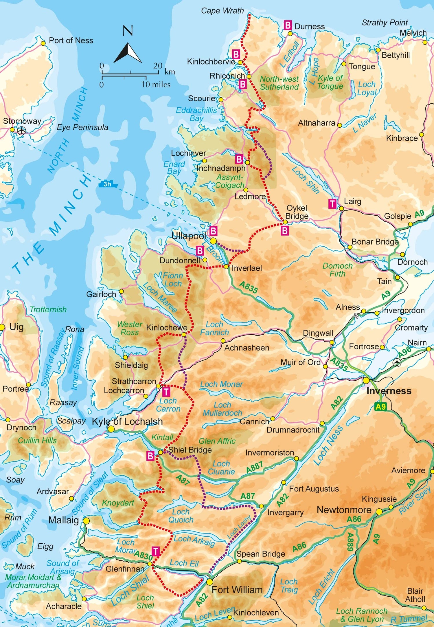 Guide de randonnée (en anglais) - Cape Wrath Trail : Backpacking through the Scottish Highlands: Fort William to Cape Wrath (Ecosse) | Cicerone guide de randonnée Cicerone 