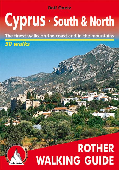 Guide de randonnée (en anglais) - Cyprus, South & North | Rother guide de randonnée Rother