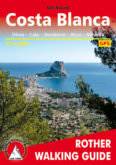 Guide de randonnée (en anglais) - Costa Blanca | Rother guide de randonnée Rother Default Title