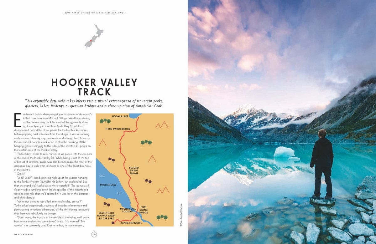 Guide de randonnée (en anglais) - Epic Hikes of Australia & New Zealand | Lonely Planet guide de randonnée Lonely Planet EN 