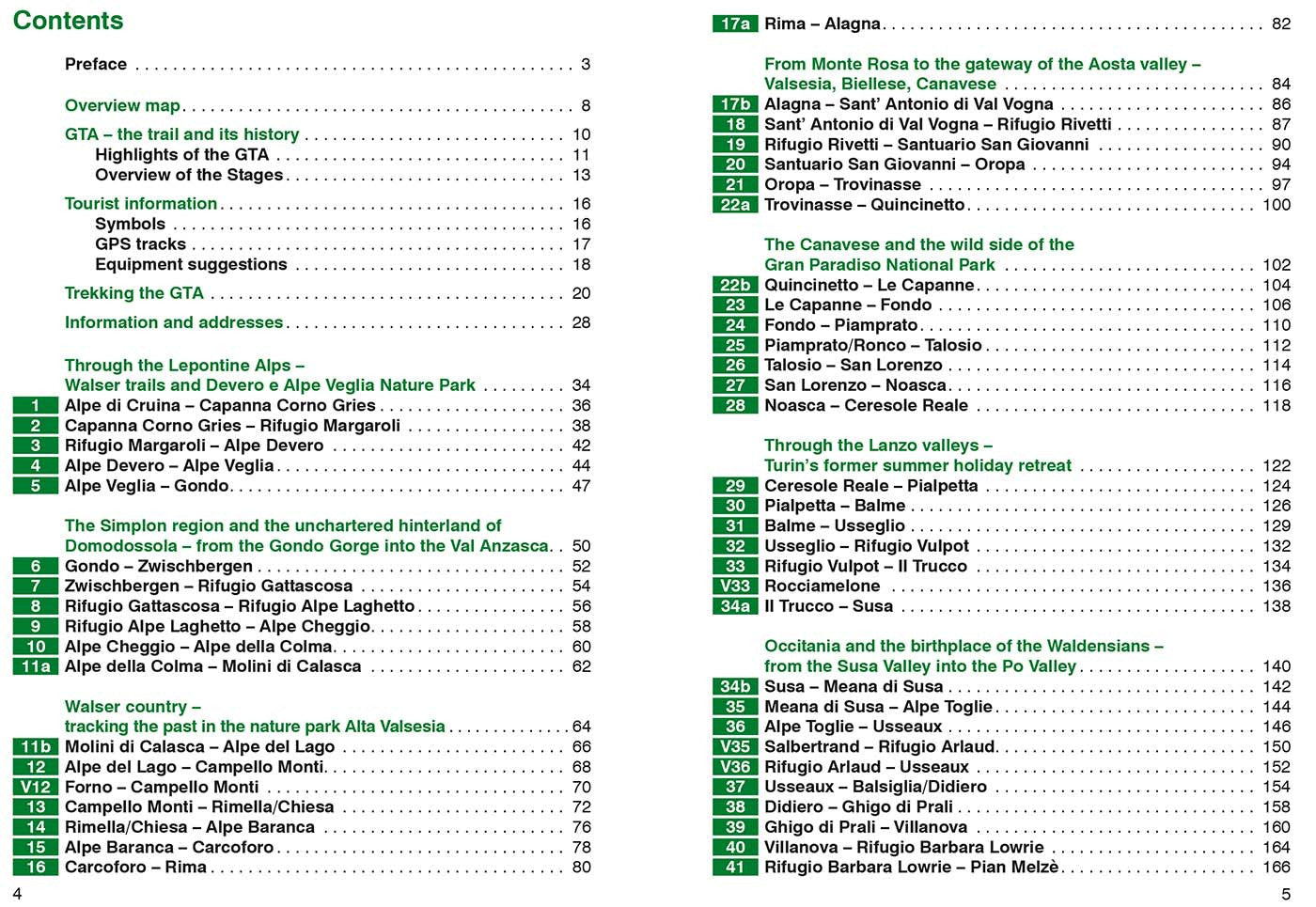 Guide de randonnée (en anglais) - Grande Traversata delle Alpi (GTA) | Rother guide de randonnée Rother 