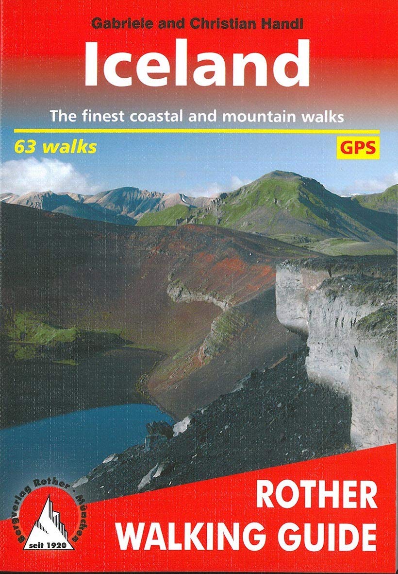 Guide de randonnée (en anglais) - Iceland | Rother guide de randonnée Rother 