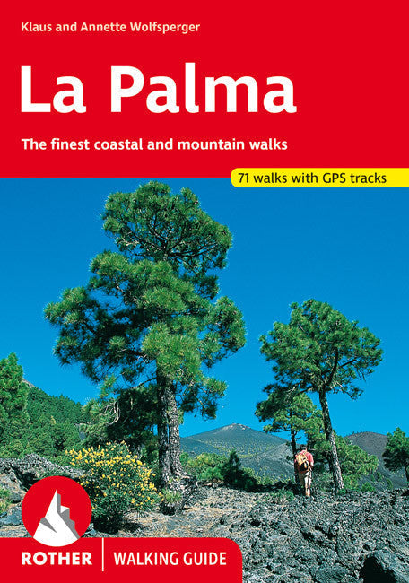 Guide de randonnée (en anglais) - La Palma | Rother guide de randonnée Rother Default Title