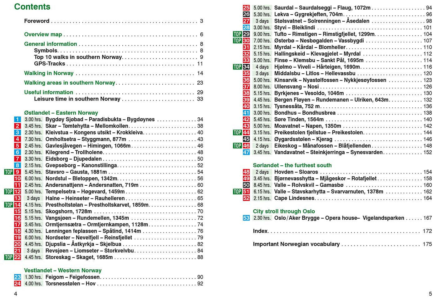 Guide de randonnée (en anglais) - Norway South | Rother guide de randonnée Rother 