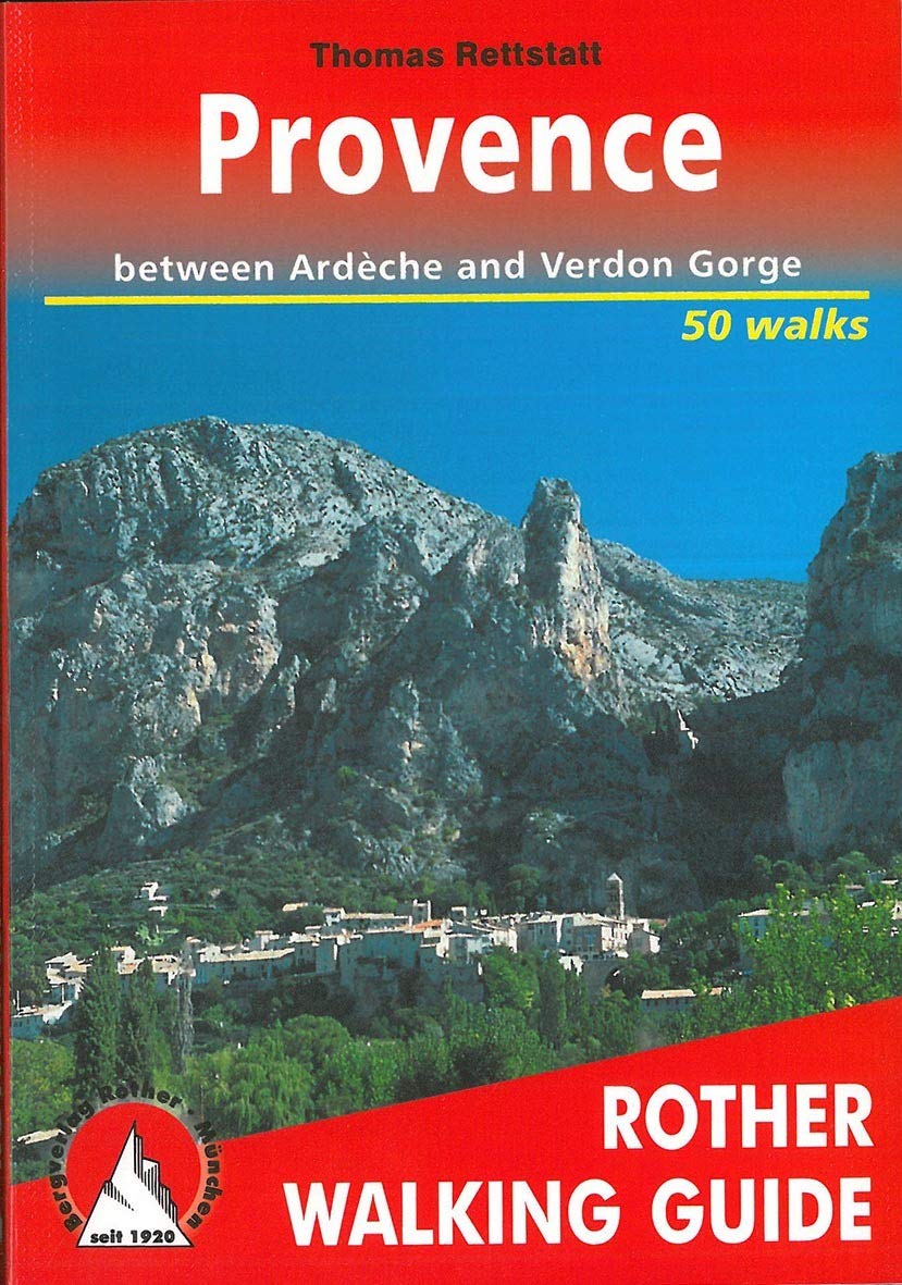 Guide de randonnée (en anglais) - Provence | Rother guide de randonnée Rother Default Title