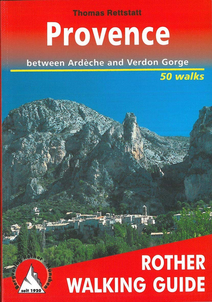 Guide de randonnée (en anglais) - Provence | Rother guide de randonnée Rother Default Title