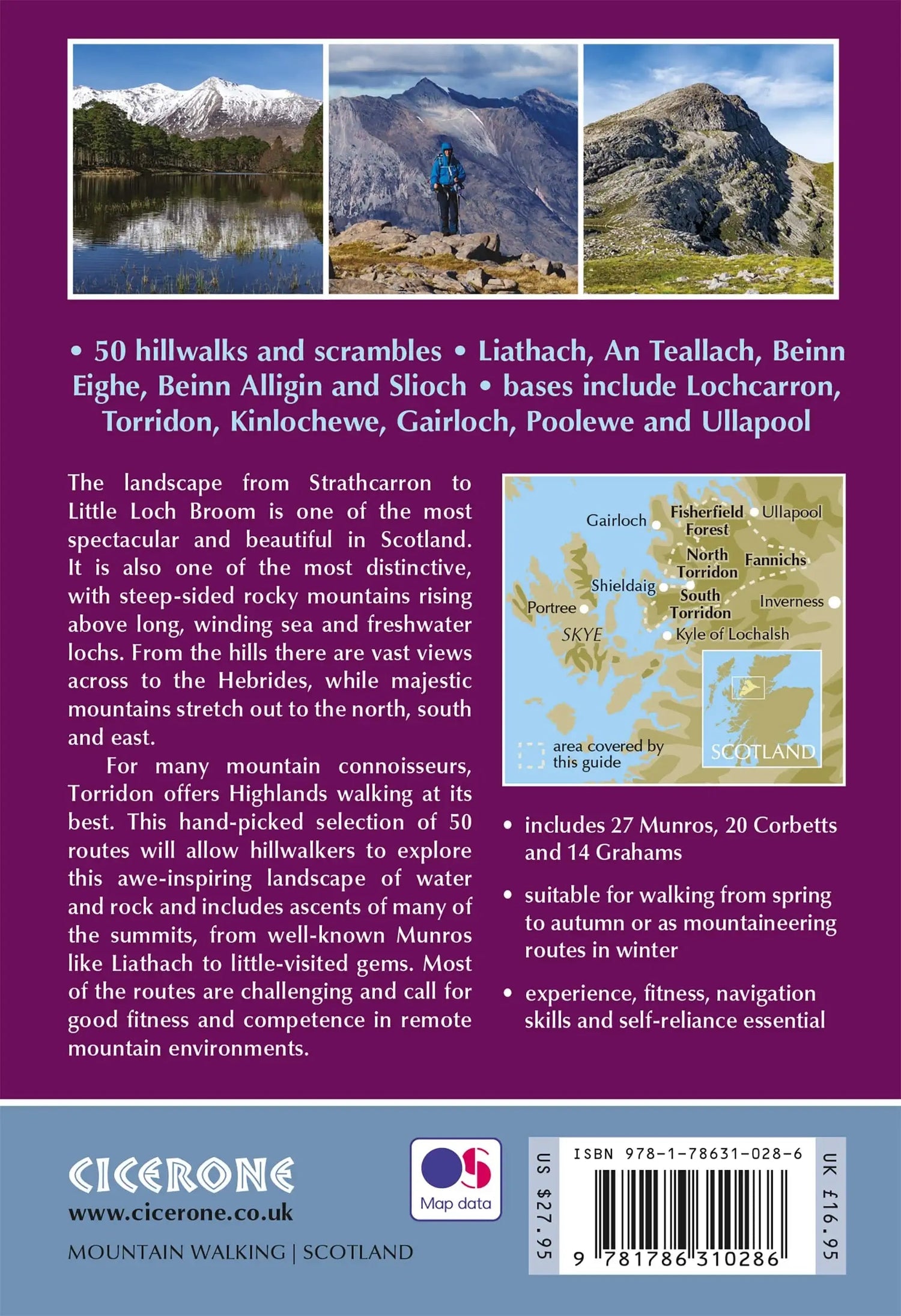 Guide de randonnée (en anglais) - Torridon, Fisherfield, Fannichs and An Teallach: Including the ridges of Beinn Alligin, Liathach and Beinn Eighe (Ecosse) | Cicerone guide de randonnée Cicerone