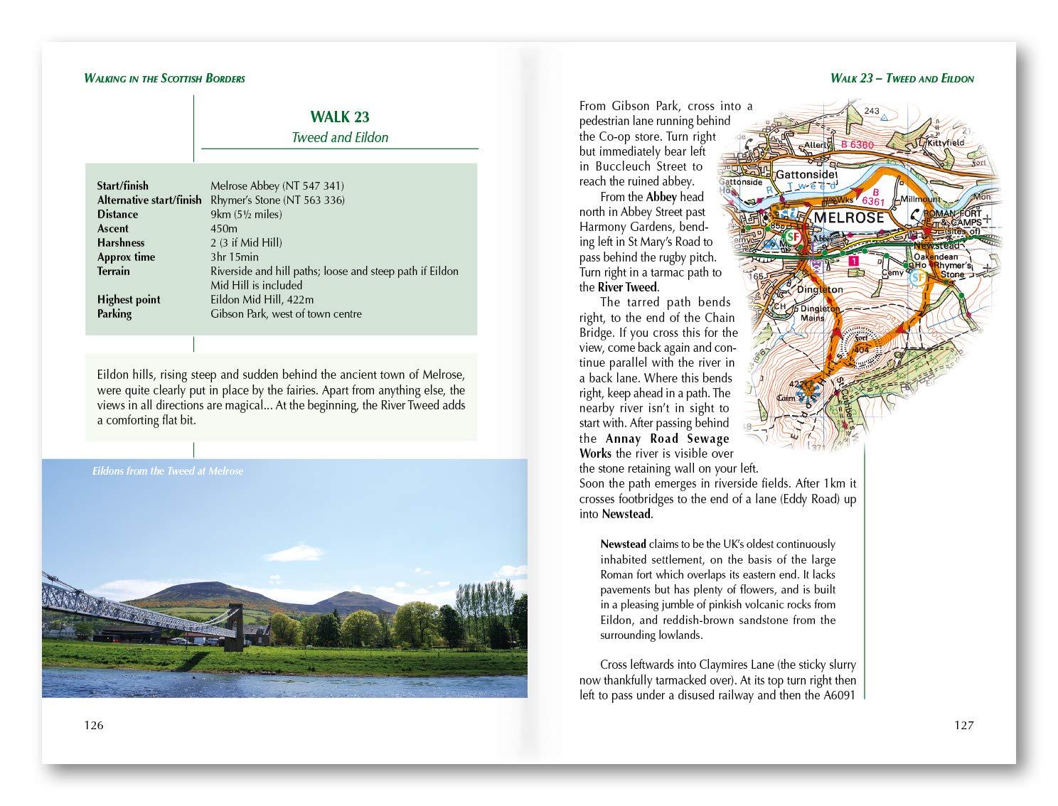 Guide de randonnée (en anglais) - Walking in the Scottish Borders: Cheviots, Tweed, Ettrick, Moffat and Manor hills (Ecosse) | Cicerone guide de randonnée Cicerone