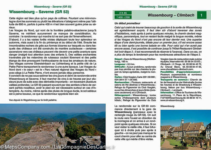 Guide de randonnée - Grande Traversée des Vosges | Rother guide de randonnée Rother 