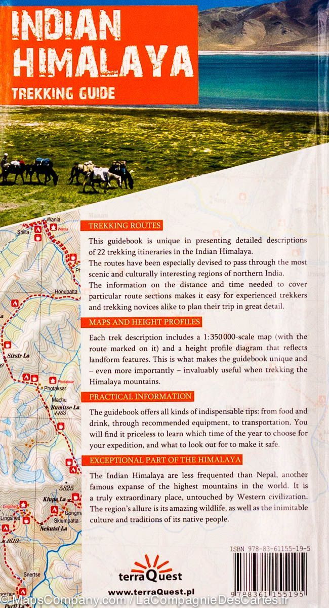 Guide de randonnée - Himalaya indienne (en anglais) | TerraQuest guide de randonnée Terra Quest