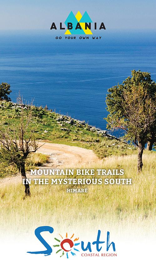 Guide de randonnée - Himare mountain bike trails (Albanie), n° 802 | Vektor carte pliée Vektor 