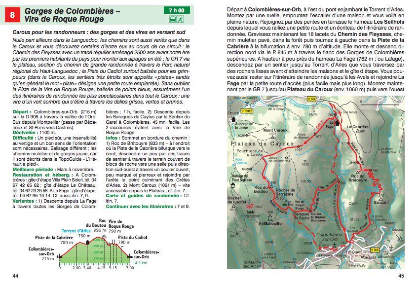 Guide de Randonnée Rother - Languedoc, Roussillon - La Compagnie des Cartes