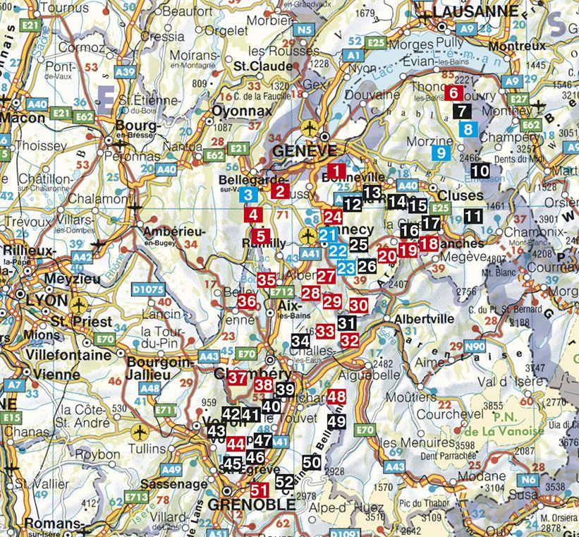 Guide de randonnée - Préalpes Isère et Savoies (Bauges, Aravis, Giffre, Chartreuse, Belledonne) | Rother guide de randonnée Rother