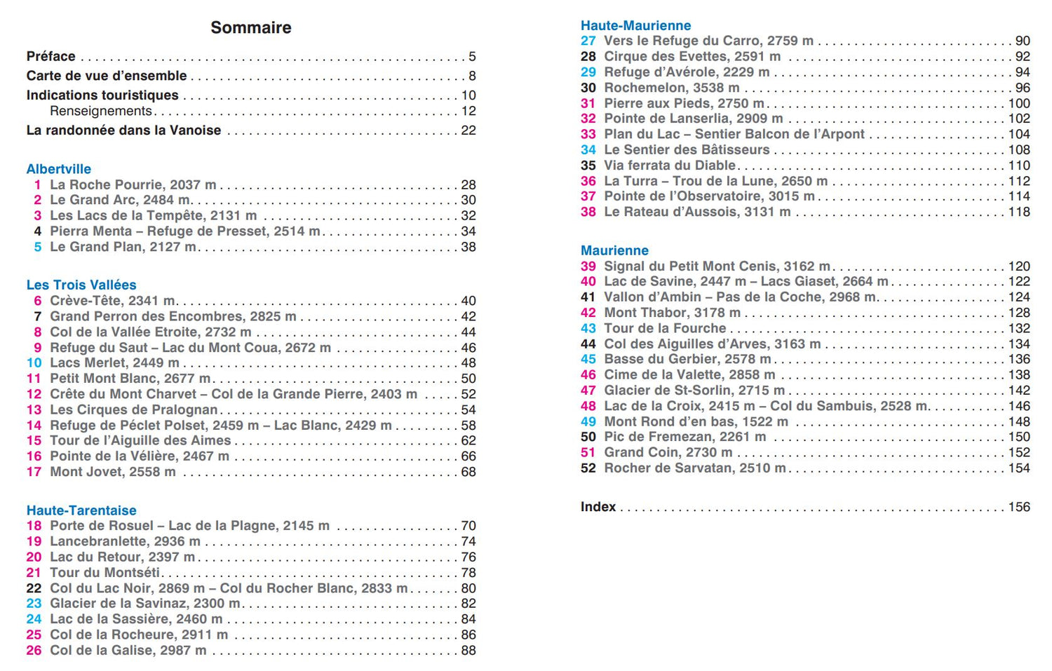 Guide de randonnée - Vanoise (Albertville, Trois Vallées, Val d'Isère & Maurienne) | Rother guide de randonnée Rother 