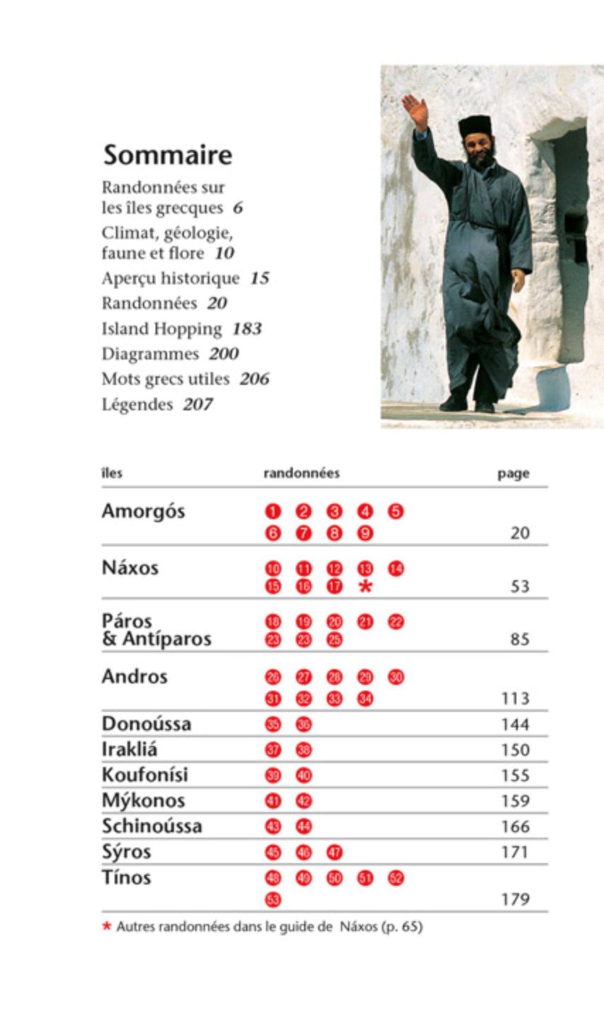 Guide de randonnées - Amorgos, Naxos, Paros, Andros, Est & Nord des Cyclades | Graf Editions guide de randonnée Graf Editions 