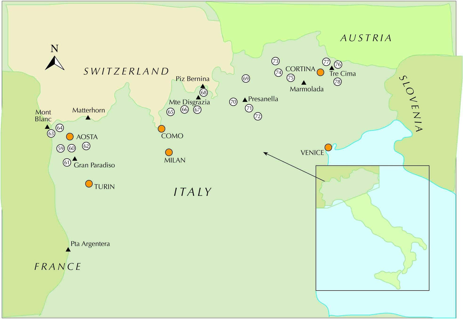 Guide de randonnées (en anglais) - 100 Hut Walks in the Alps, Routes for day & multi-day walks | Cicerone guide de randonnée Cicerone 