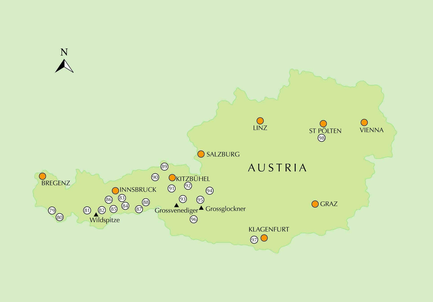 Guide de randonnées (en anglais) - 100 Hut Walks in the Alps, Routes for day & multi-day walks | Cicerone guide de randonnée Cicerone 